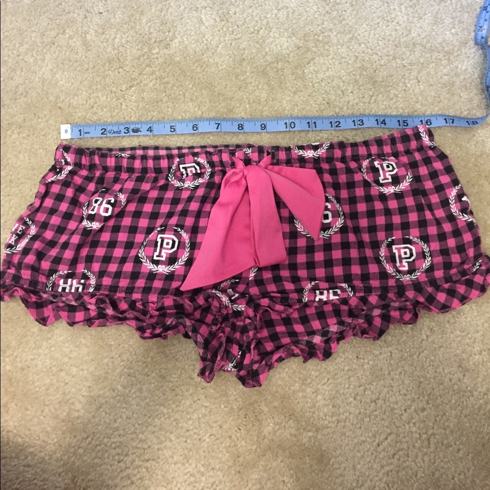 Pink Victoria’s Secret Pajama Shorts
